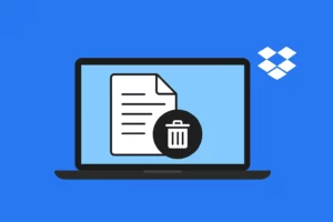 laptop i logo dropboxa