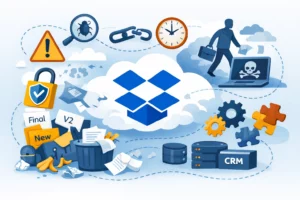 dropbox bledy
