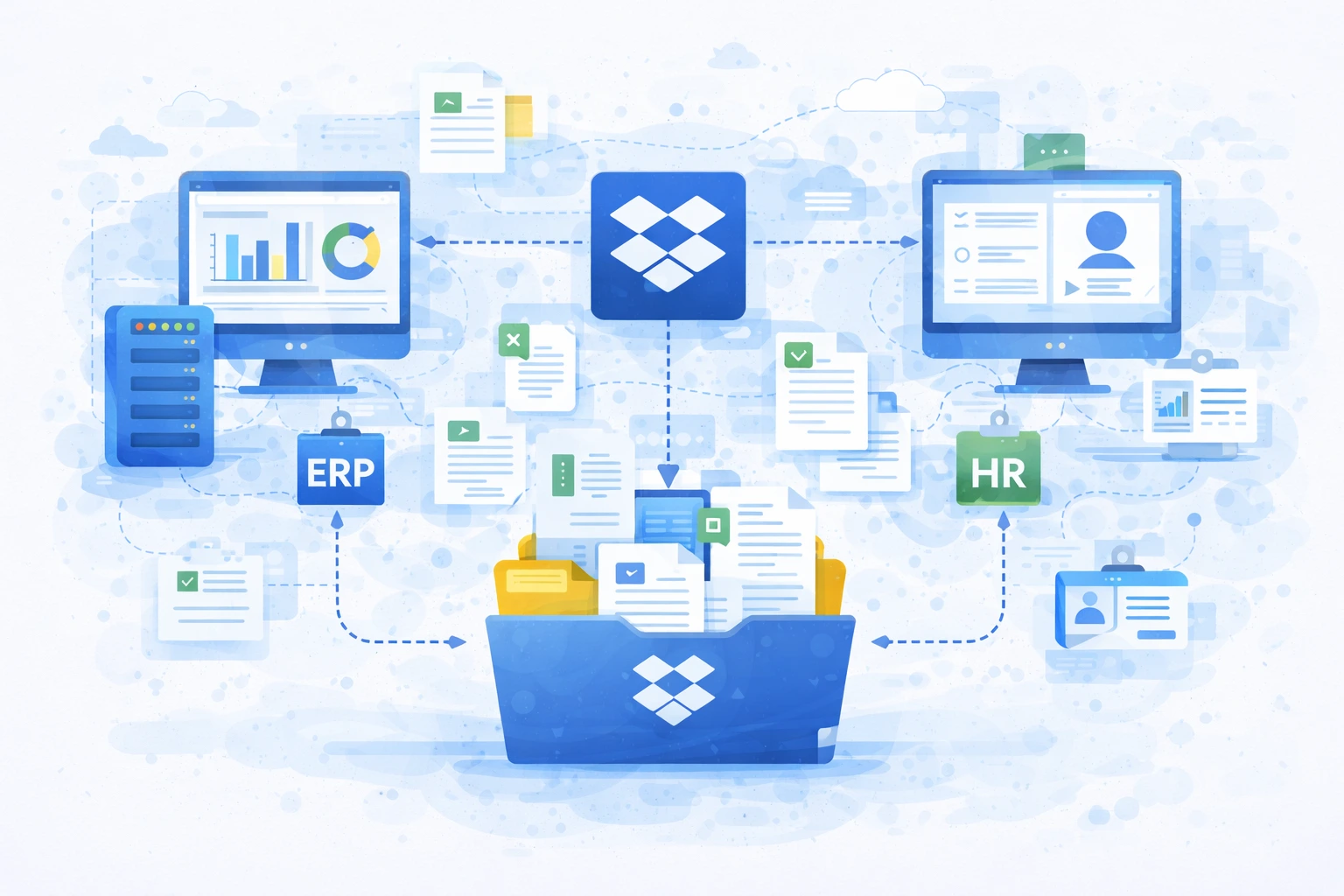 dropbox integracja erp i hr