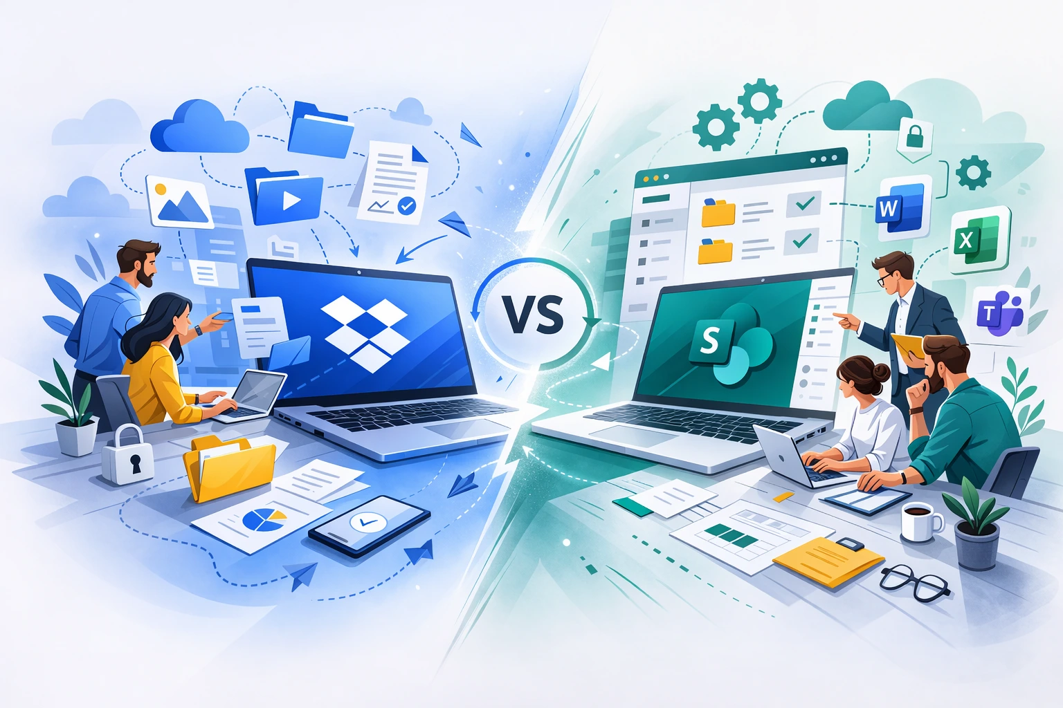 dropbox vs sharepoint